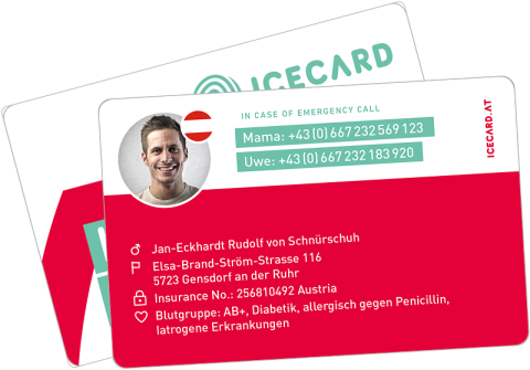 icecard mit Features
